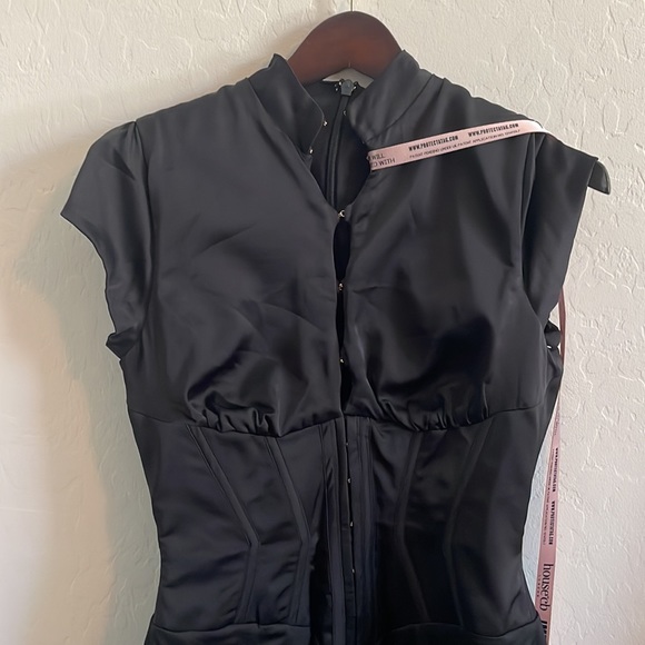 🆕 House of CB Carmina Fluted Corset Minidress - Picture 4 of 8